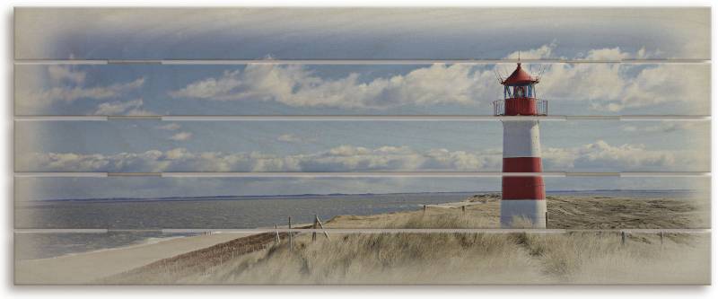 Artland Holzbild »Leuchtturm Sylt«, Gebäude, (1 St.) von Artland