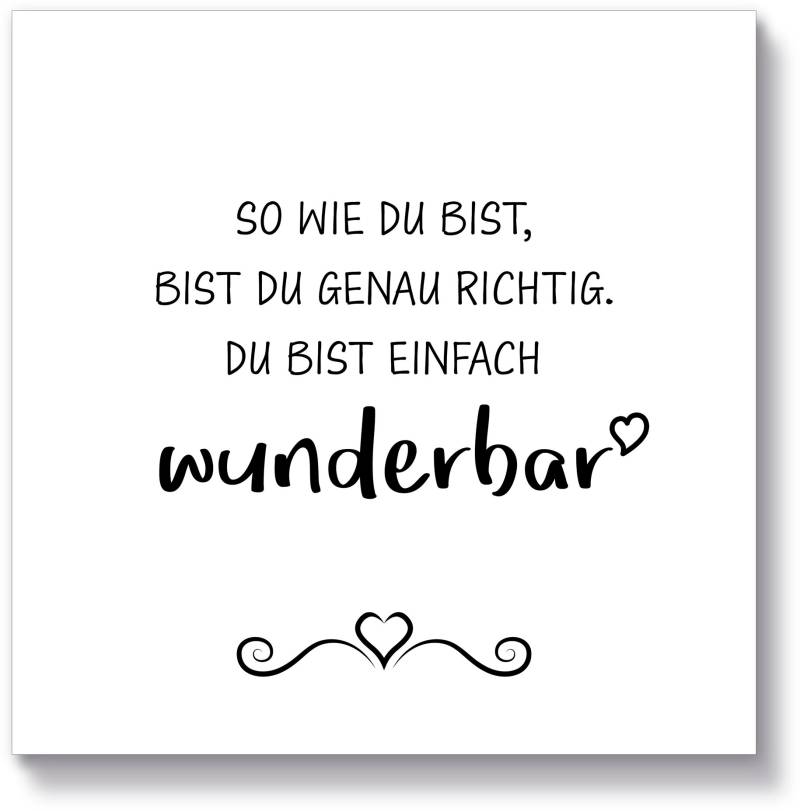 Artland Holzbild »Wunderbar«, Sprüche & Texte, (1 St.) von Artland