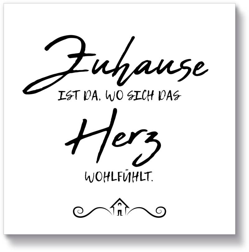 Artland Holzbild »Zuhause III«, Sprüche & Texte, (1 St.) von Artland