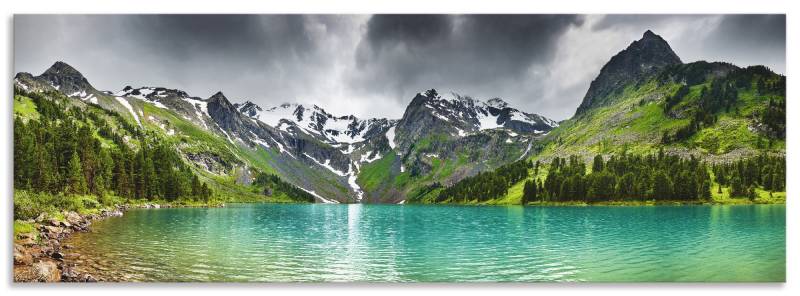 Artland Küchenrückwand »Bergsee«, (1 tlg.), Alu Spritzschutz mit Klebeband, einfache Montage von Artland