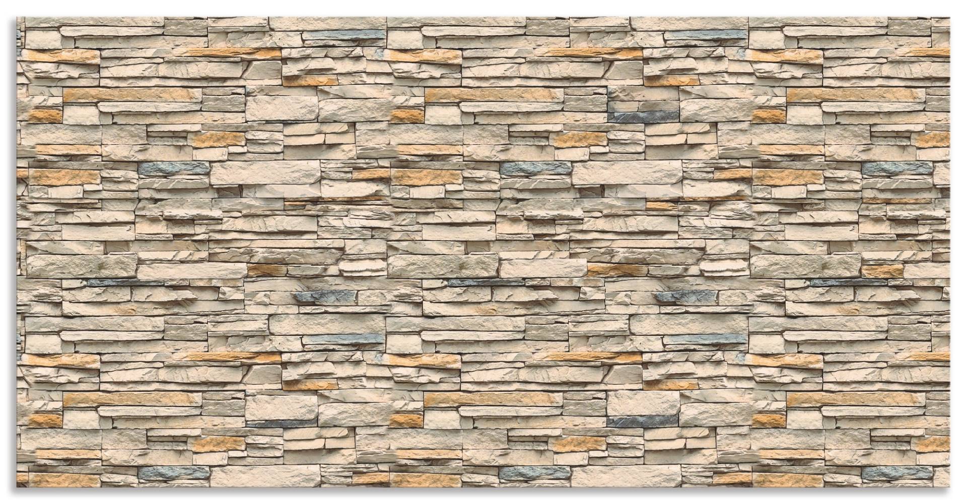 Artland Küchenrückwand »Braune alte Ziegelmauer«, (1 tlg.), Alu Spritzschutz mit Klebeband, einfache Montage Artland Küchenrückwand »Braune alte Ziegelmauer«, (1 tlg.), Alu Spritzschutz mit Klebeband, einfache Montage von Artland