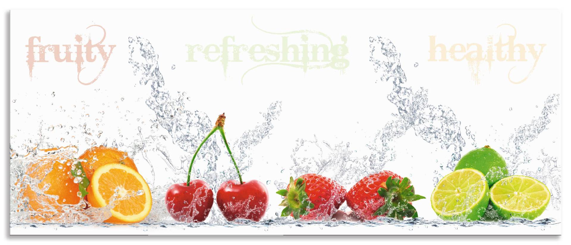 Artland Küchenrückwand »Fruchtig erfrischend gesund Fruchtmix«, (1 tlg.), Alu Spritzschutz mit Klebeband, einfache Montage Artland Küchenrückwand »Fruchtig erfrischend gesund Fruchtmix«, (1 tlg.), Alu Spritzschutz mit Klebeband, einfache Montage von Artland