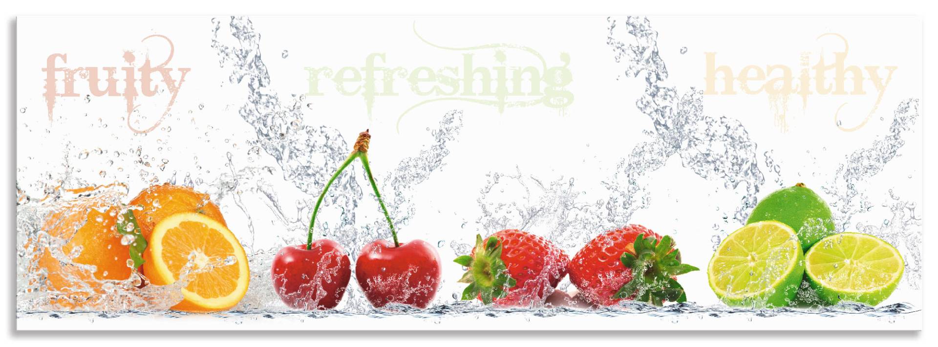 Artland Küchenrückwand »Fruchtig erfrischend gesund Fruchtmix«, (1 tlg.), Alu Spritzschutz mit Klebeband, einfache Montage Artland Küchenrückwand »Fruchtig erfrischend gesund Fruchtmix«, (1 tlg.), Alu Spritzschutz mit Klebeband, einfache Montage von Artland