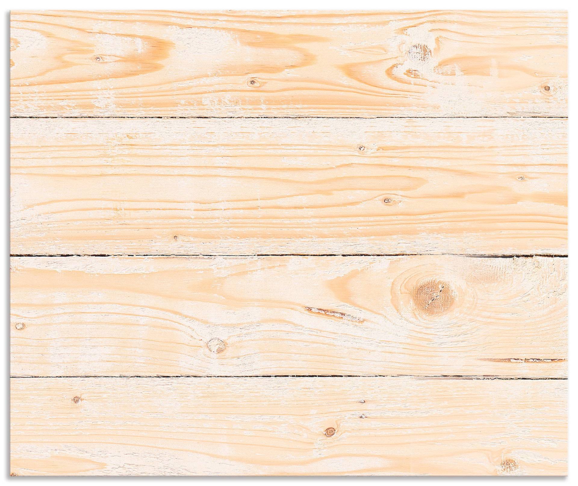 Artland Küchenrückwand »Holzstruktur«, (1 tlg.), Alu Spritzschutz mit Klebeband, einfache Montage von Artland