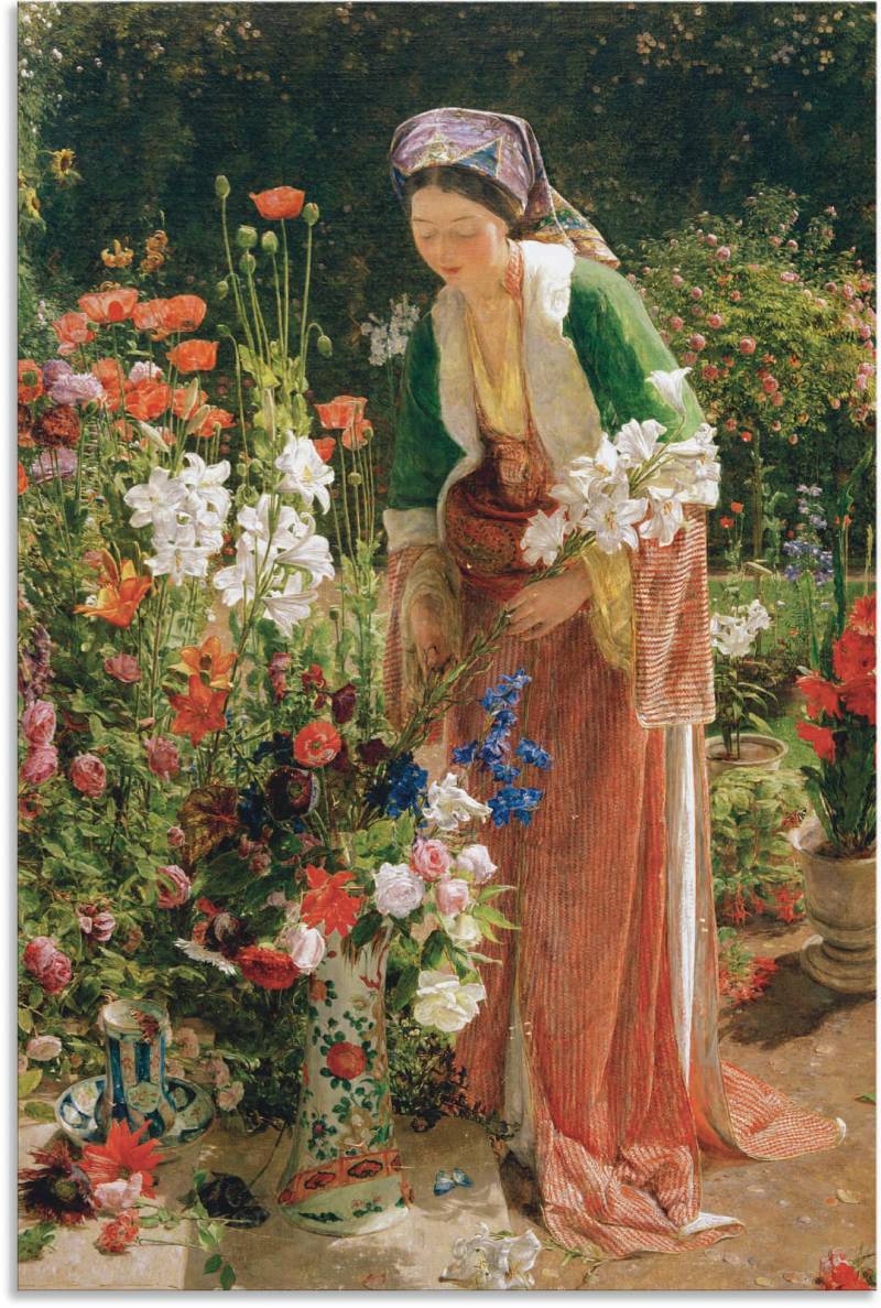 Artland Kunstdruck »Im Garten des Beis«, Bilder von Frauen, (1 St.), als Alubild, Leinwandbild, Wandaufkleber oder Poster in versch. Grössen von Artland