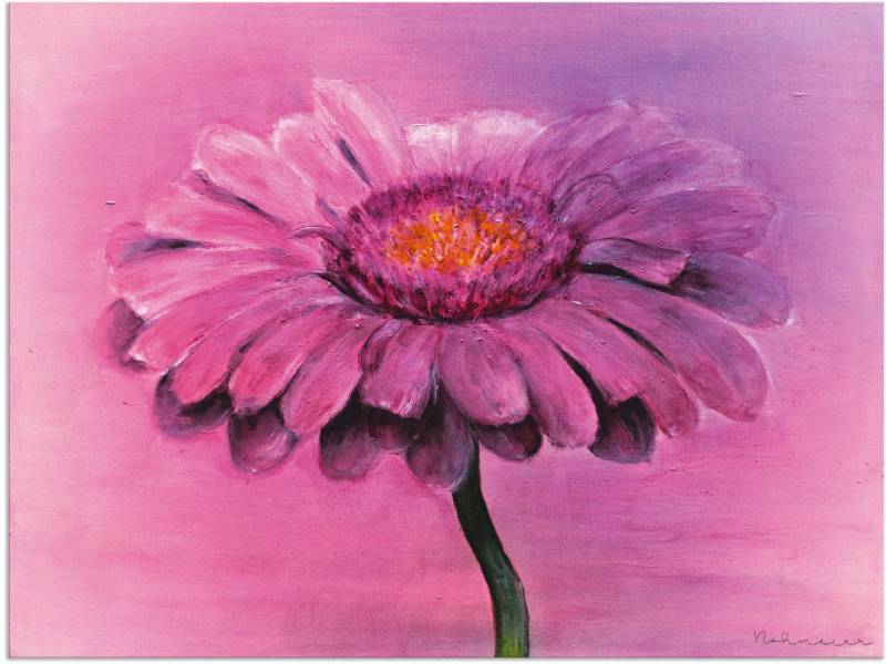 Artland Leinwandbild »Gerbera«, Blumen, (1 St.), auf Keilrahmen gespannt von Artland