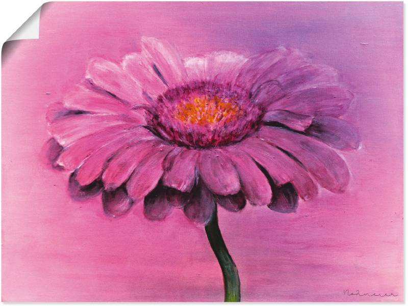 Artland Leinwandbild »Gerbera«, Blumen, (1 St.), auf Keilrahmen gespannt von Artland