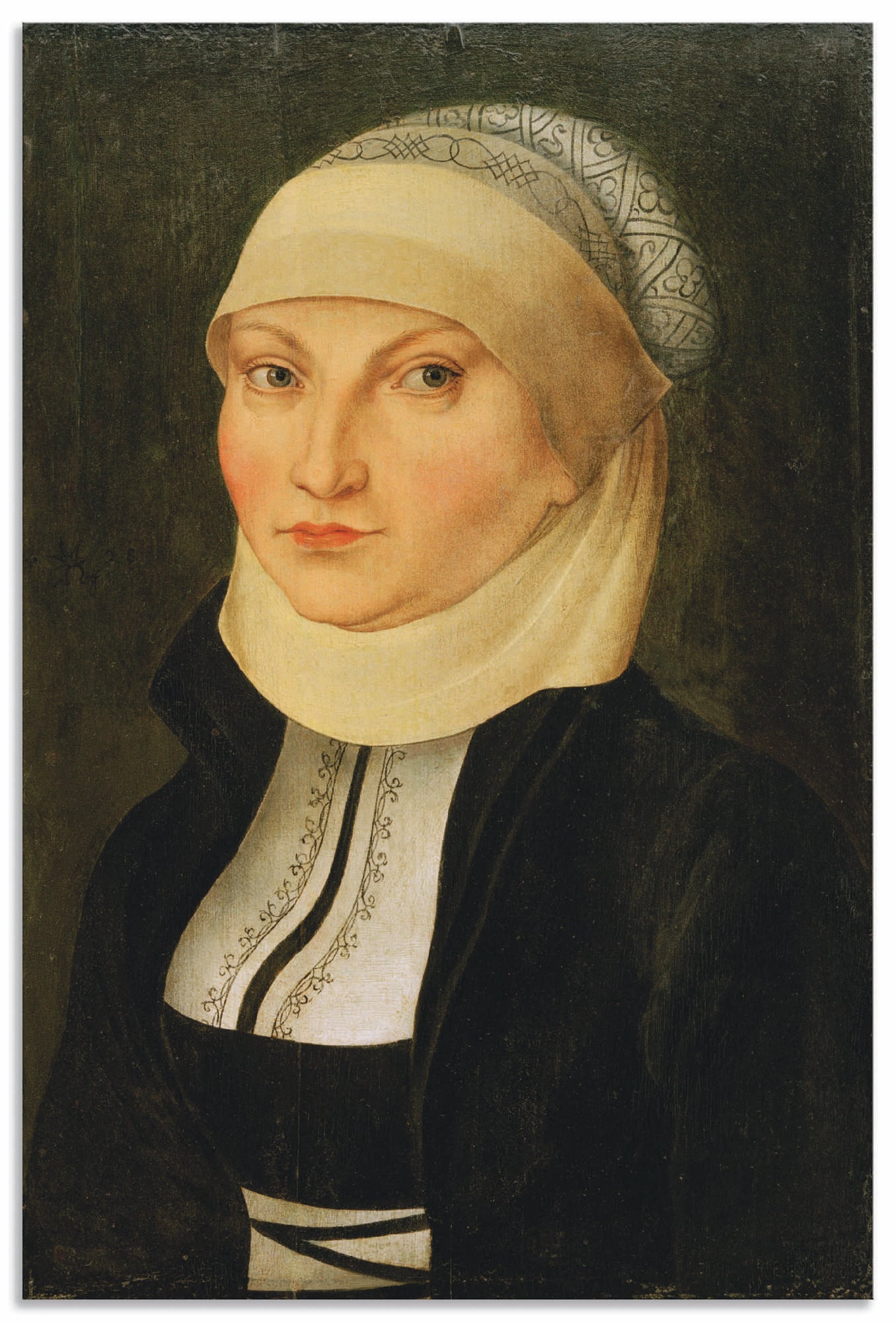 Artland Leinwandbild »Katharina von Bora«, Portrait, (1 St.), auf Keilrahmen gespannt von Artland