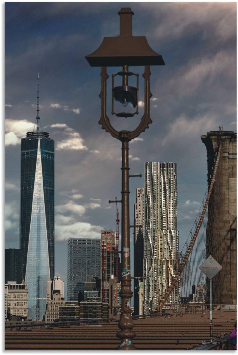 Artland Leinwandbild »New York One World Trade Center«, New York, (1 St.), auf Keilrahmen gespannt von Artland