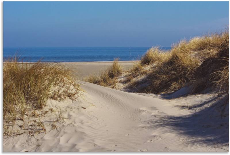 Artland Poster »Am Meer - Insel Amrum«, Strand, (1 St.), als Alubild, Leinwandbild, Wandaufkleber oder Poster in versch. Grössen von Artland