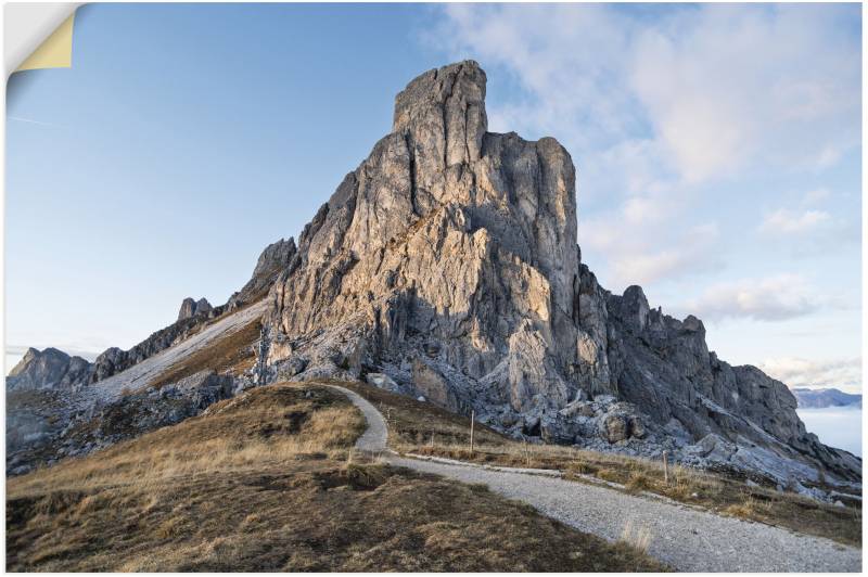 Artland Poster »Passo Giau in den Dolomiten«, Berge & Alpenbilder, (1 St.), als Alubild, Leinwandbild, Wandaufkleber oder Poster in versch. Grössen von Artland