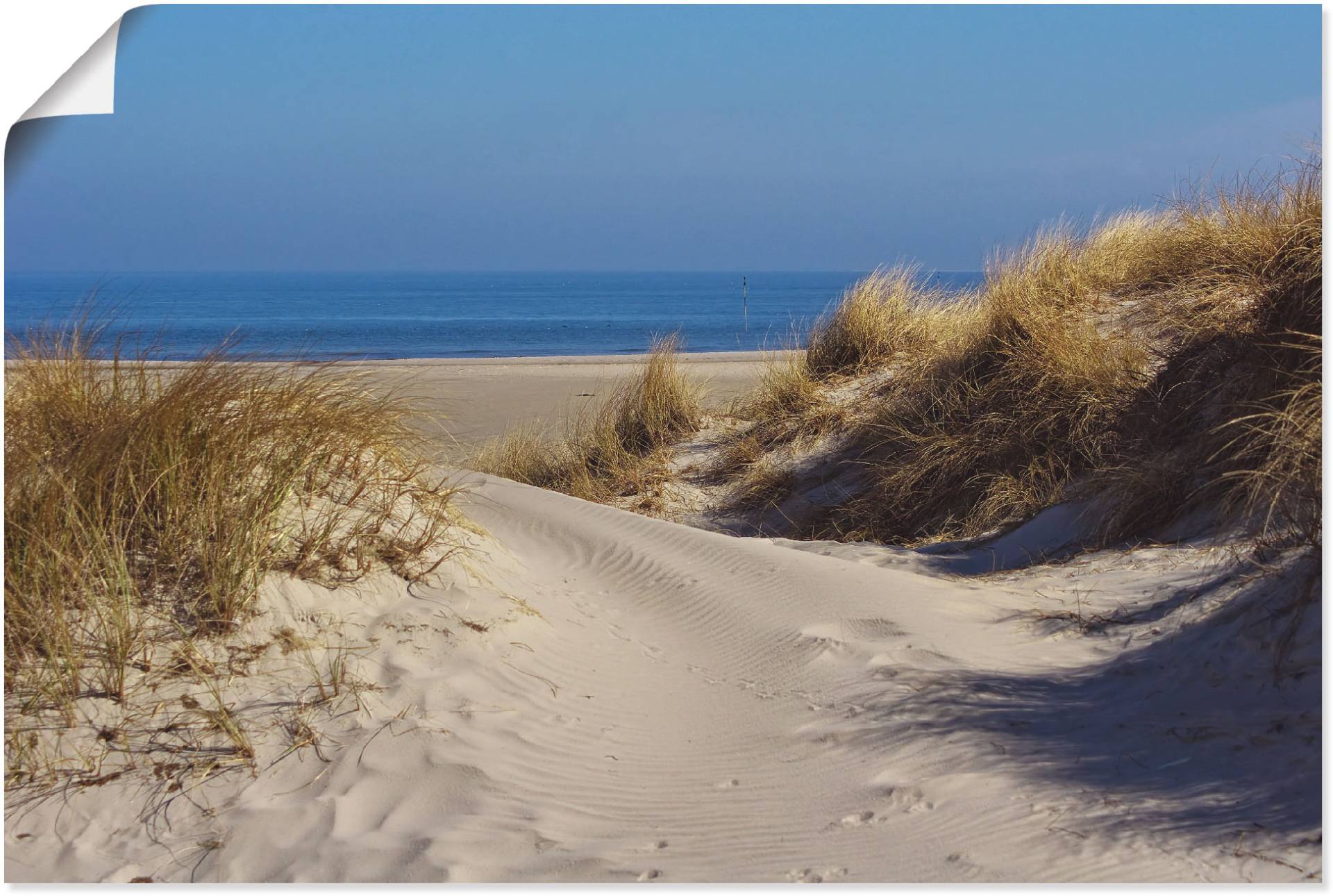 Artland Poster »Am Meer - Insel Amrum«, Strand, (1 St.), als Alubild, Leinwandbild, Wandaufkleber oder Poster in versch. Grössen von Artland