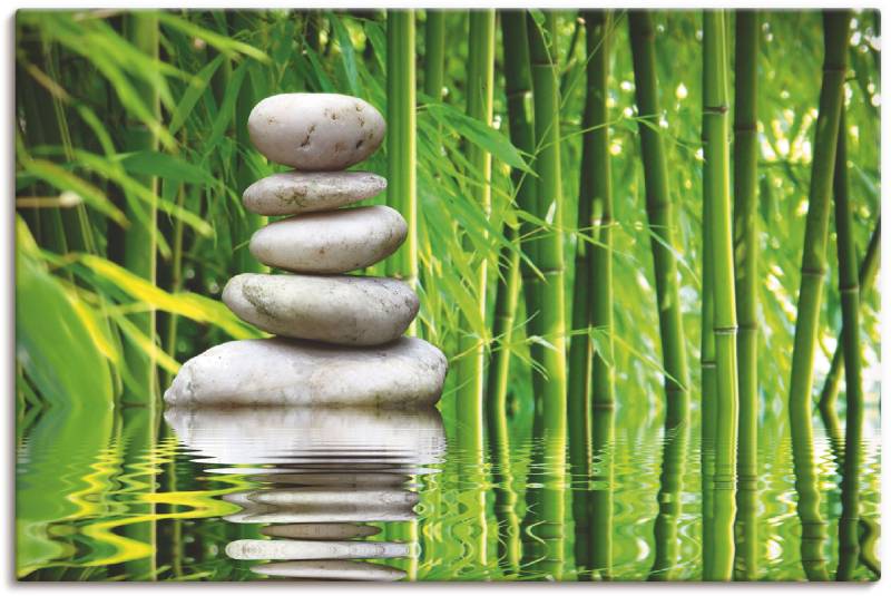 Artland Leinwandbild »Balance«, Zen, (1 St.), auf Keilrahmen gespannt von Artland