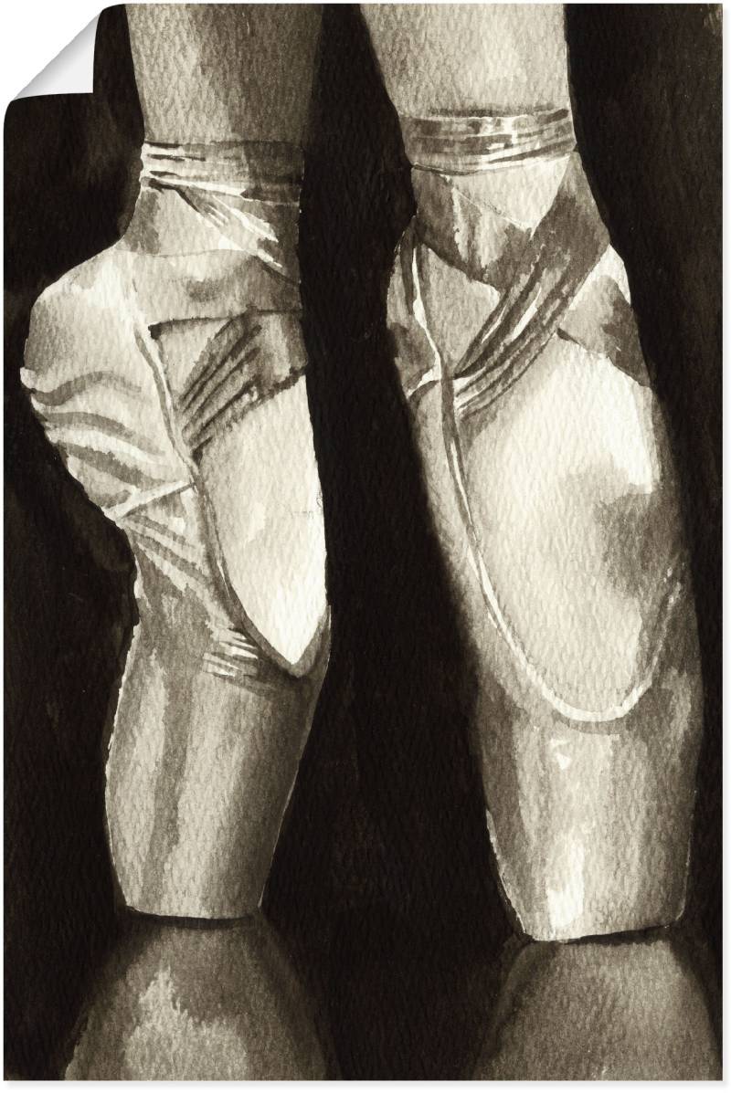 Artland Wandbild »Balletschuhe II«, Sport, (1 St.), als Leinwandbild, Poster in verschied. Grössen von Artland