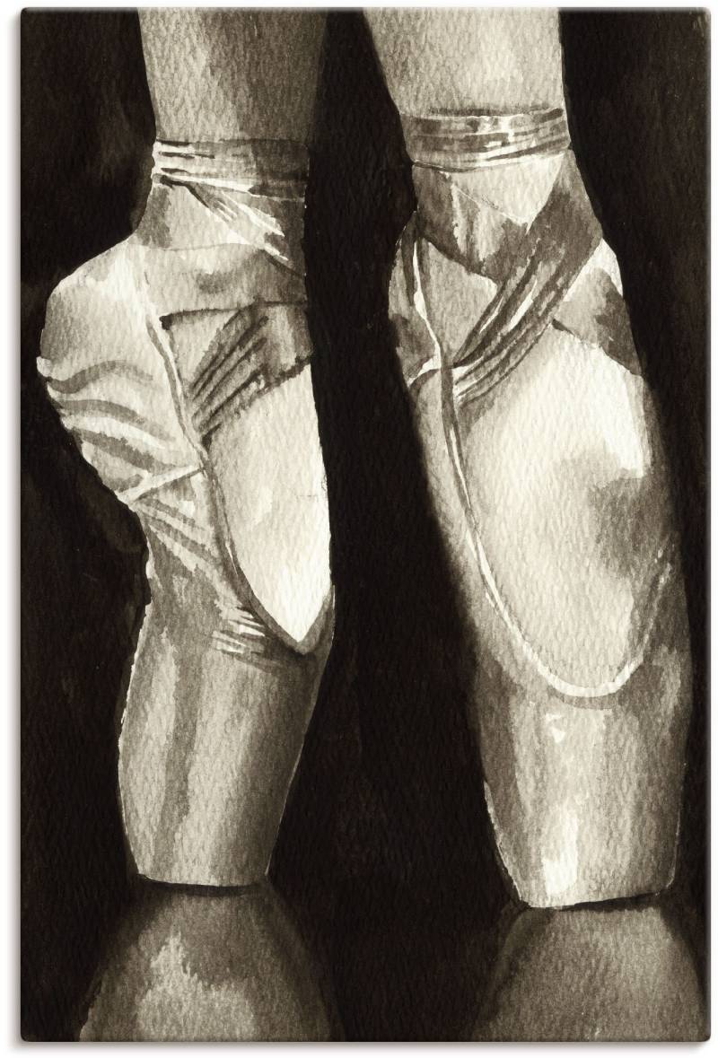 Artland Wandbild »Balletschuhe II«, Sport, (1 St.), als Leinwandbild, Poster in verschied. Grössen von Artland