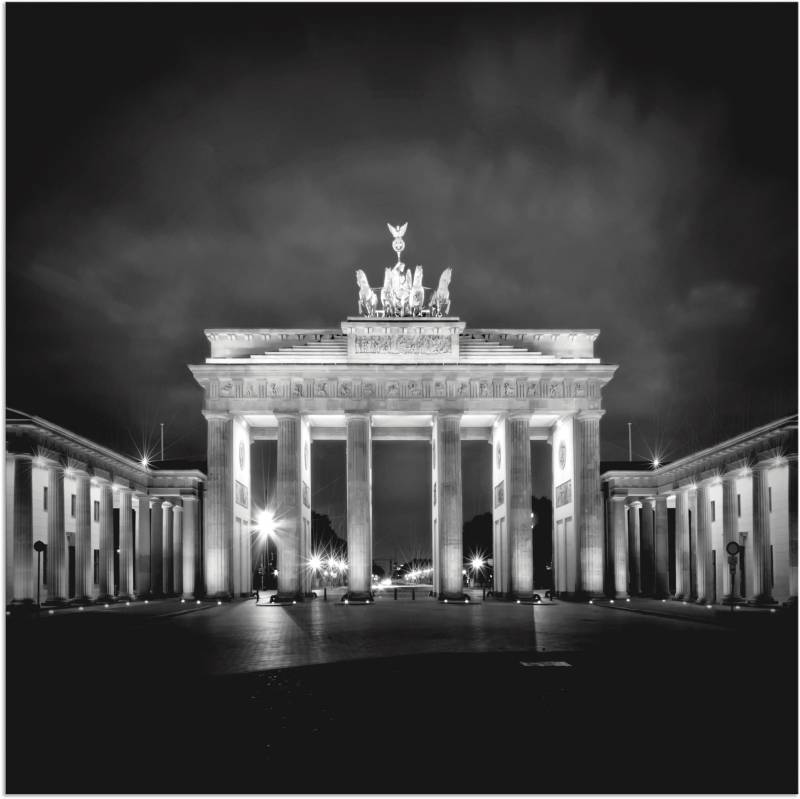 Artland Wandbild »Berlin Brandenburger Tor I«, Gebäude, (1 St.), als Leinwandbild, Poster in verschied. Grössen von Artland