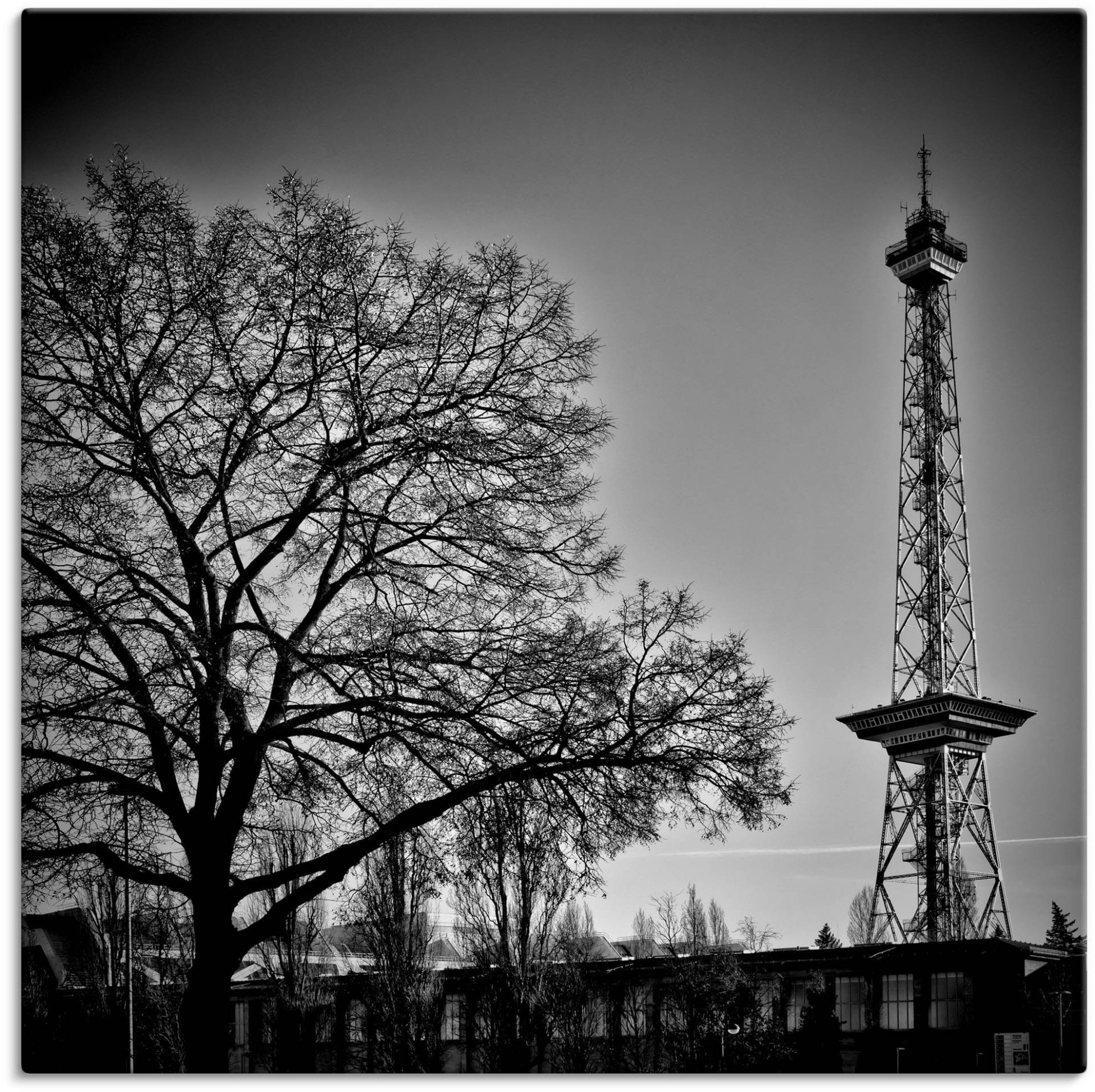 Artland Leinwandbild »Berlin Funkturm«, Gebäude, (1 St.), auf Keilrahmen gespannt von Artland