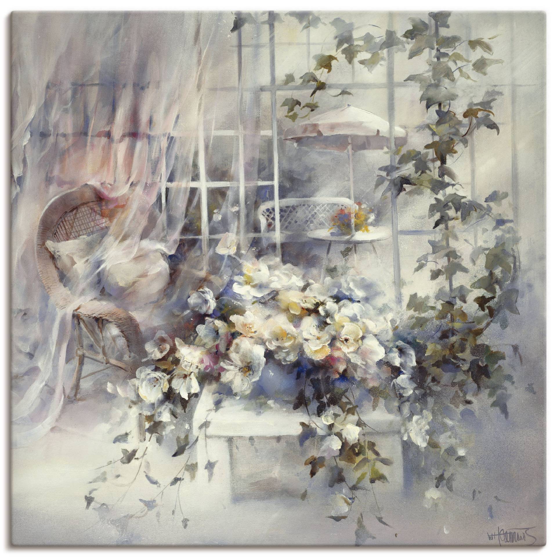 Artland Wandbild »Bezaubernde Moment«, Blumen, (1 St.), als Leinwandbild, Poster, Wandaufkleber in verschied. Grössen von Artland
