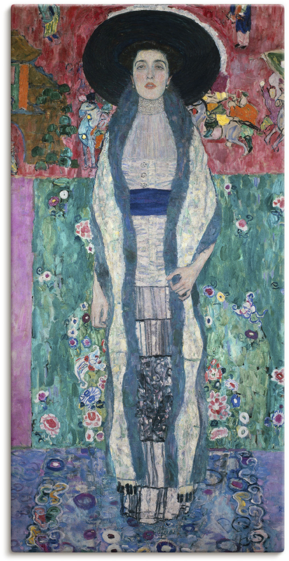 Artland Leinwandbild »Bildnis Adele Bloch-Bauer II. 1912«, Frau, (1 St.), auf Keilrahmen gespannt Artland Leinwandbild »Bildnis Adele Bloch-Bauer II. 1912«, Frau, (1 St.), auf Keilrahmen gespannt von Artland