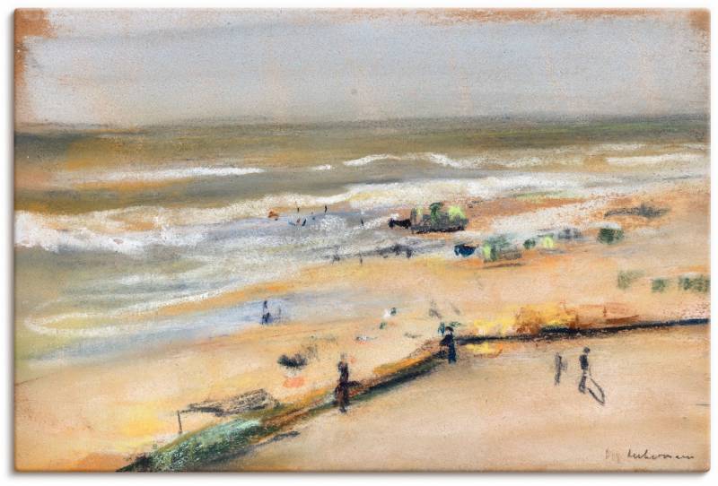 Artland Wandbild »Blick von der Düne aufs Meer, Nordwijk«, Strandbilder, (1 St.), als Leinwandbild in verschied. Grössen von Artland