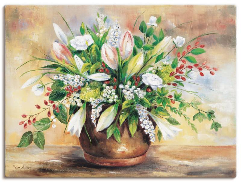 Artland Wandbild »Blütenverschönerung«, Blumen, (1 St.), als Leinwandbild, Poster, Wandaufkleber in verschied. Grössen von Artland