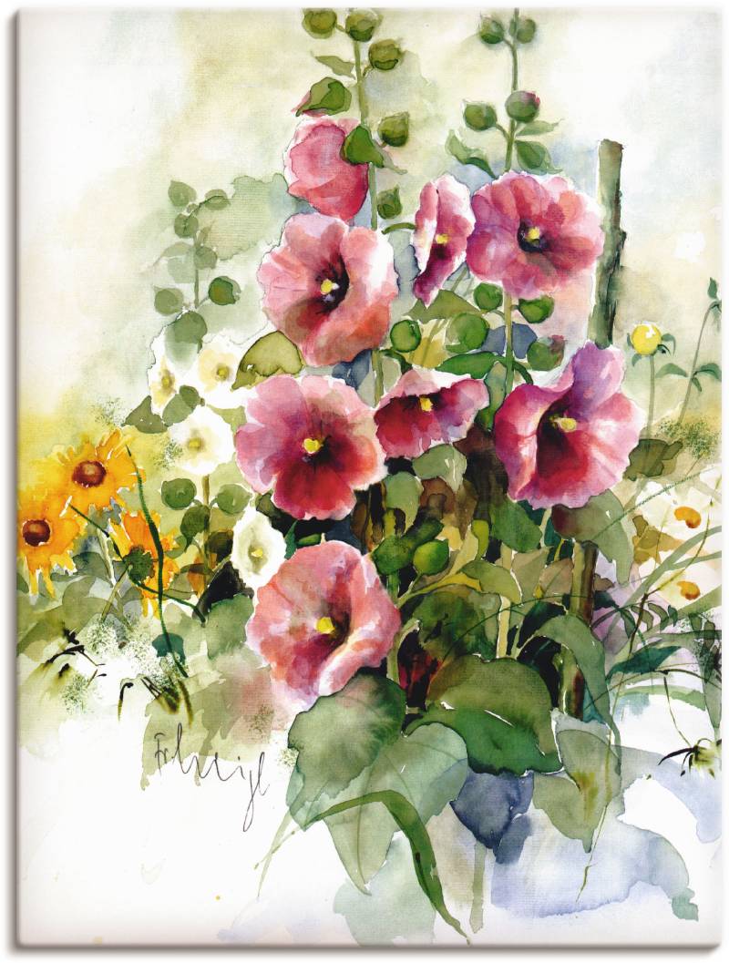 Artland Wandbild »Blumen Zusammenstellung I«, Blumen, (1 St.), als Leinwandbild, Poster in verschied. Grössen von Artland