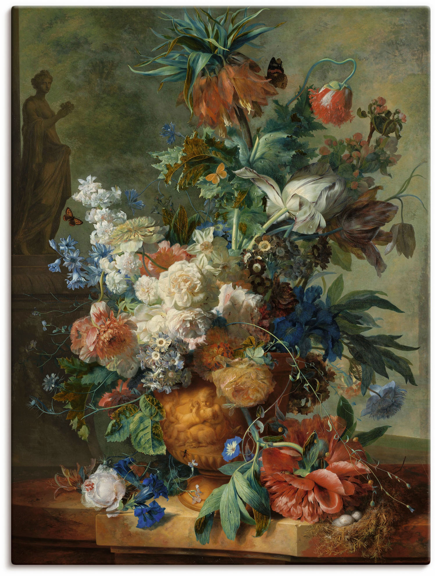 Artland Wandbild »Blumenstillleben. 1723«, Arrangements, (1 St.), als Poster in verschied. Grössen von Artland