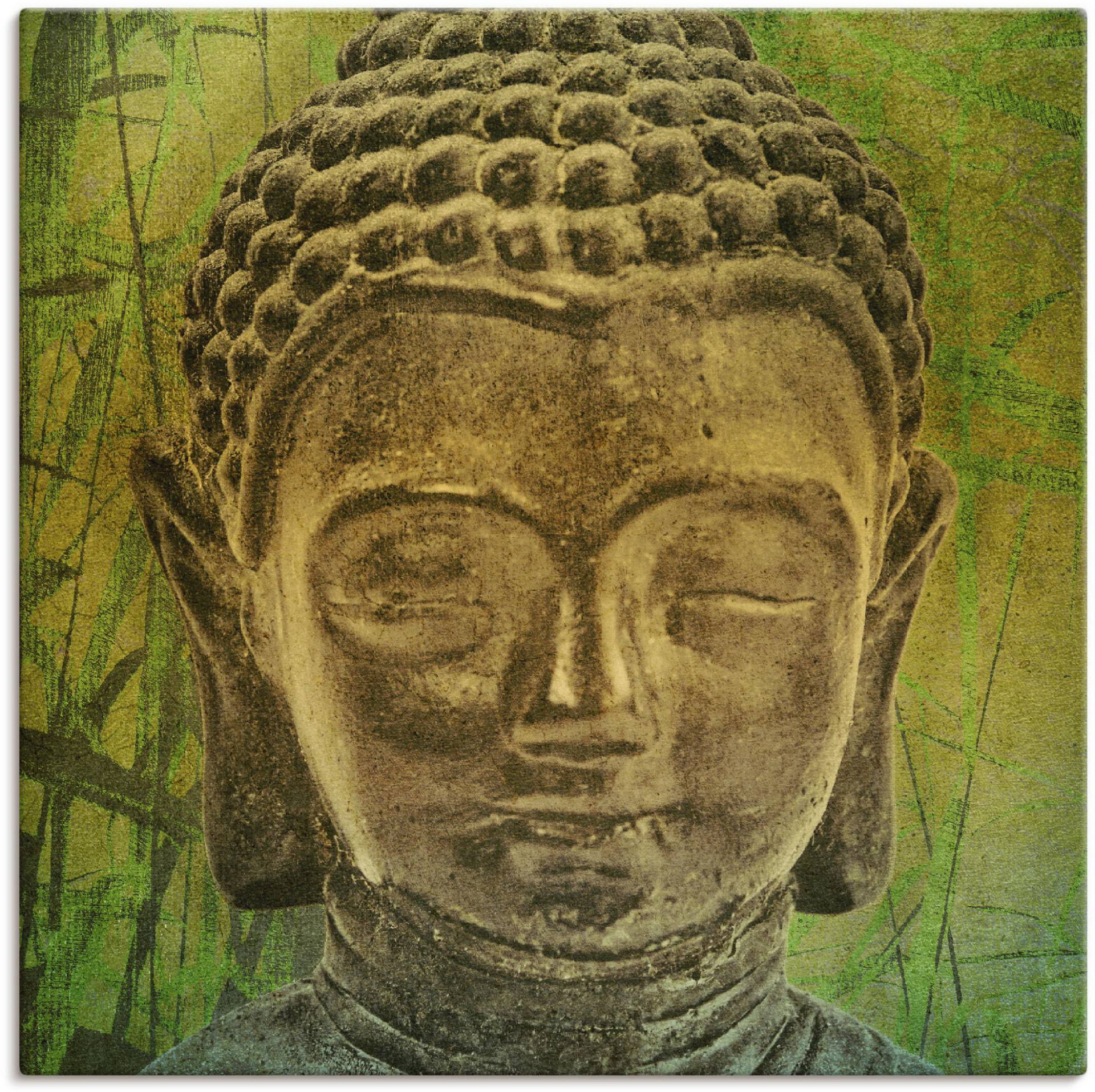 Artland Wandbild »Buddha II«, Religion, (1 St.), als Leinwandbild, Poster in verschied. Grössen von Artland