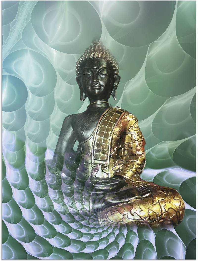 Artland Wandbild »Buddhas Traumwelt CB«, Religion, (1 St.), als Alubild, Outdoorbild, Leinwandbild, Poster, Wandaufkleber von Artland