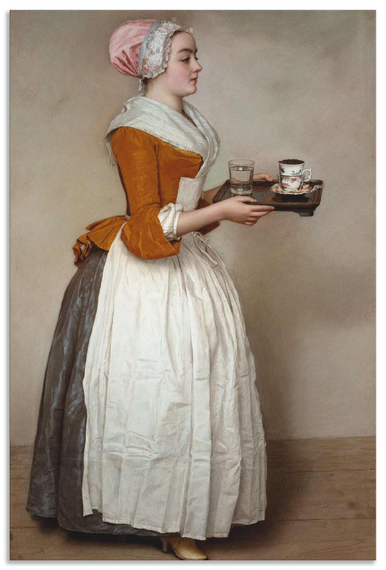 Artland Wandbild »Das Schokoladenmädchen. Um 1744/45«, Frau, (1 St.), als Alubild, Outdoorbild, Leinwandbild, Poster, Wandaufkleber Artland Wandbild »Das Schokoladenmädchen. Um 1744/45«, Frau, (1 St.), als Alubild, Outdoorbild, Leinwandbild, Poster, Wandaufkleber von Artland