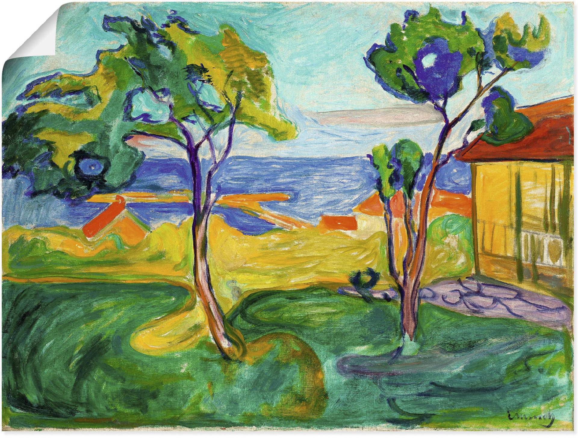 Artland Kunstdruck »Der Garten in Asgardstrand. 1904-05«, Wiesen & Bäume, (1 St.), als Alubild, Leinwandbild, Wandaufkleber oder Poster in versch. Grössen Artland Kunstdruck »Der Garten in Asgardstrand. 1904-05«, Wiesen & Bäume, (1 St.), als Alubild, Leinwandbild, Wandaufkleber oder Poster in versch. Grössen von Artland