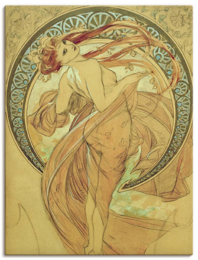 Artland Leinwandbild »Der Tanz, 1898«, Frau, (1 St.), auf Keilrahmen gespannt von Artland