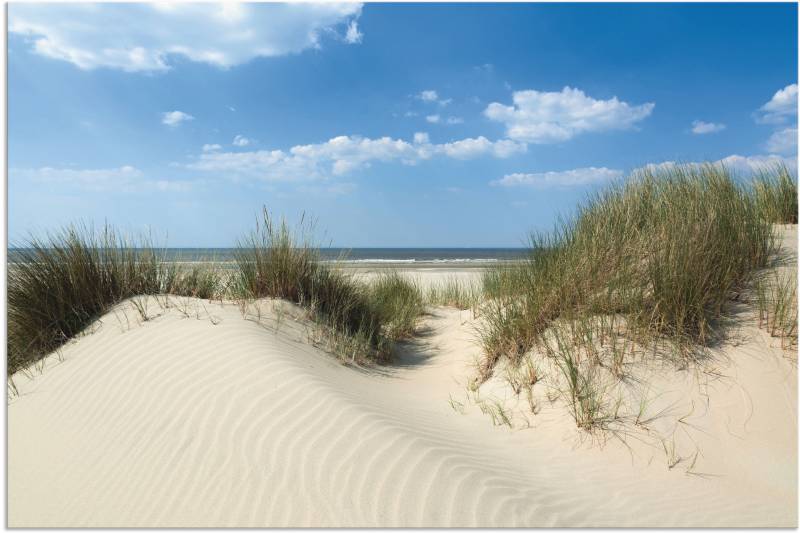 Artland Wandbild »Düne mit Meeresblick«, Strand, (1 St.), als Alubild, Outdoorbild, Leinwandbild, Poster in verschied. Grössen von Artland