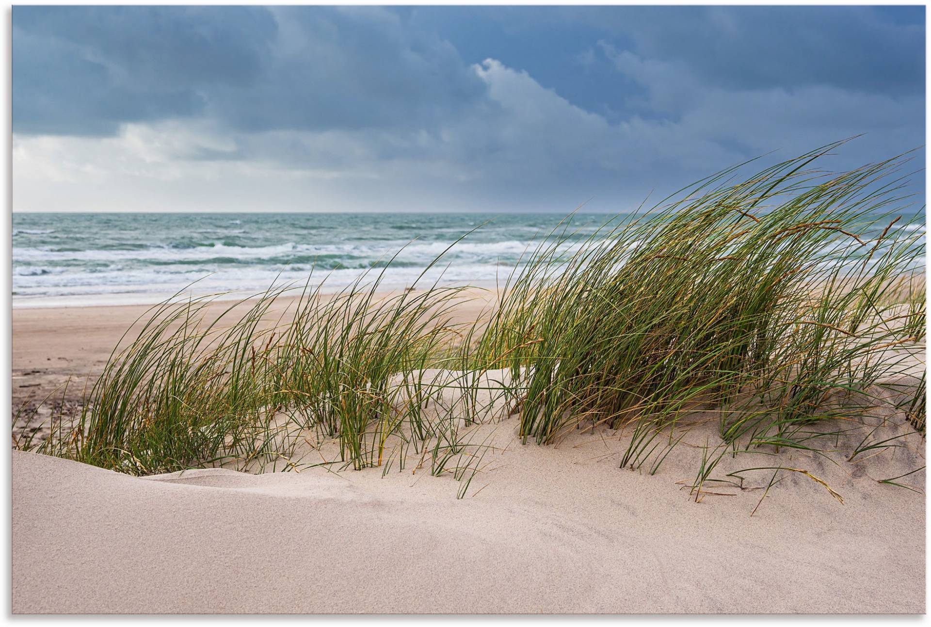 Artland Poster »Düne und Strand bei Hirtshals Dänemark I«, Küstenbilder, (1 St.), als Alubild, Outdoorbild, Leinwandbild in verschied. Grössen von Artland