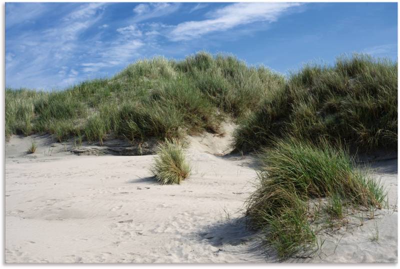 Artland Wandbild »Dünenlandschaft auf Baltrum«, Strandbilder, (1 St.), als Alubild, Leinwandbild, Wandaufkleber oder Poster in versch. Grössen von Artland