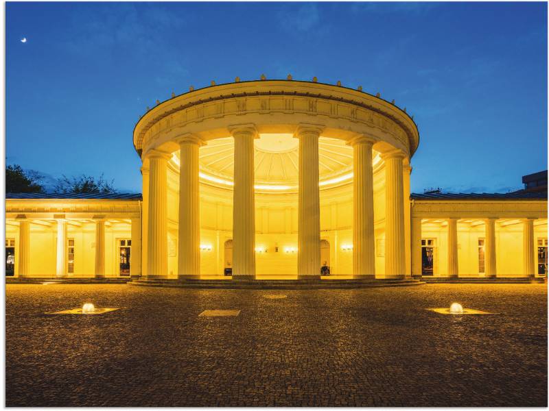 Artland Wandbild »Elisenbrunnen Aachen«, Gebäude, (1 St.), als Alubild, Leinwandbild, Wandaufkleber oder Poster in versch. Grössen von Artland