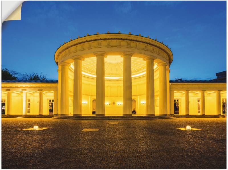 Artland Wandbild »Elisenbrunnen Aachen«, Gebäude, (1 St.), als Alubild, Leinwandbild, Wandaufkleber oder Poster in versch. Grössen von Artland