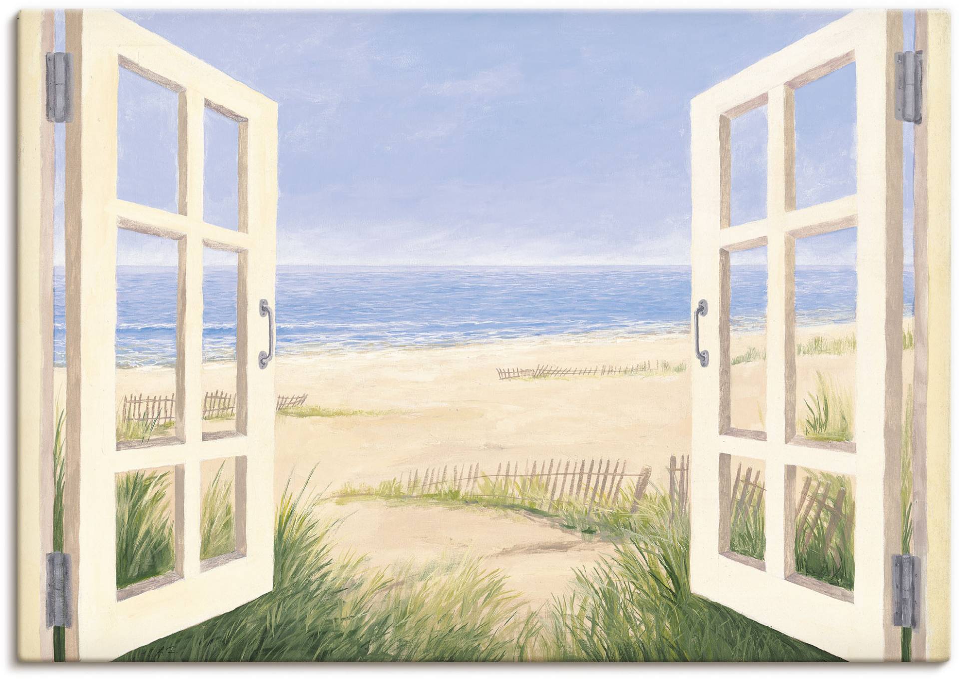 Artland Wandbild »Fensterblick Frühlingsmorgen«, Fensterblick, (1 St.), als Alubild, Outdoorbild, Leinwandbild, Wandaufkleber, versch. Grössen Artland Wandbild »Fensterblick Frühlingsmorgen«, Fensterblick, (1 St.), als Alubild, Outdoorbild, Leinwandbild, Wandaufkleber, versch. Grössen von Artland