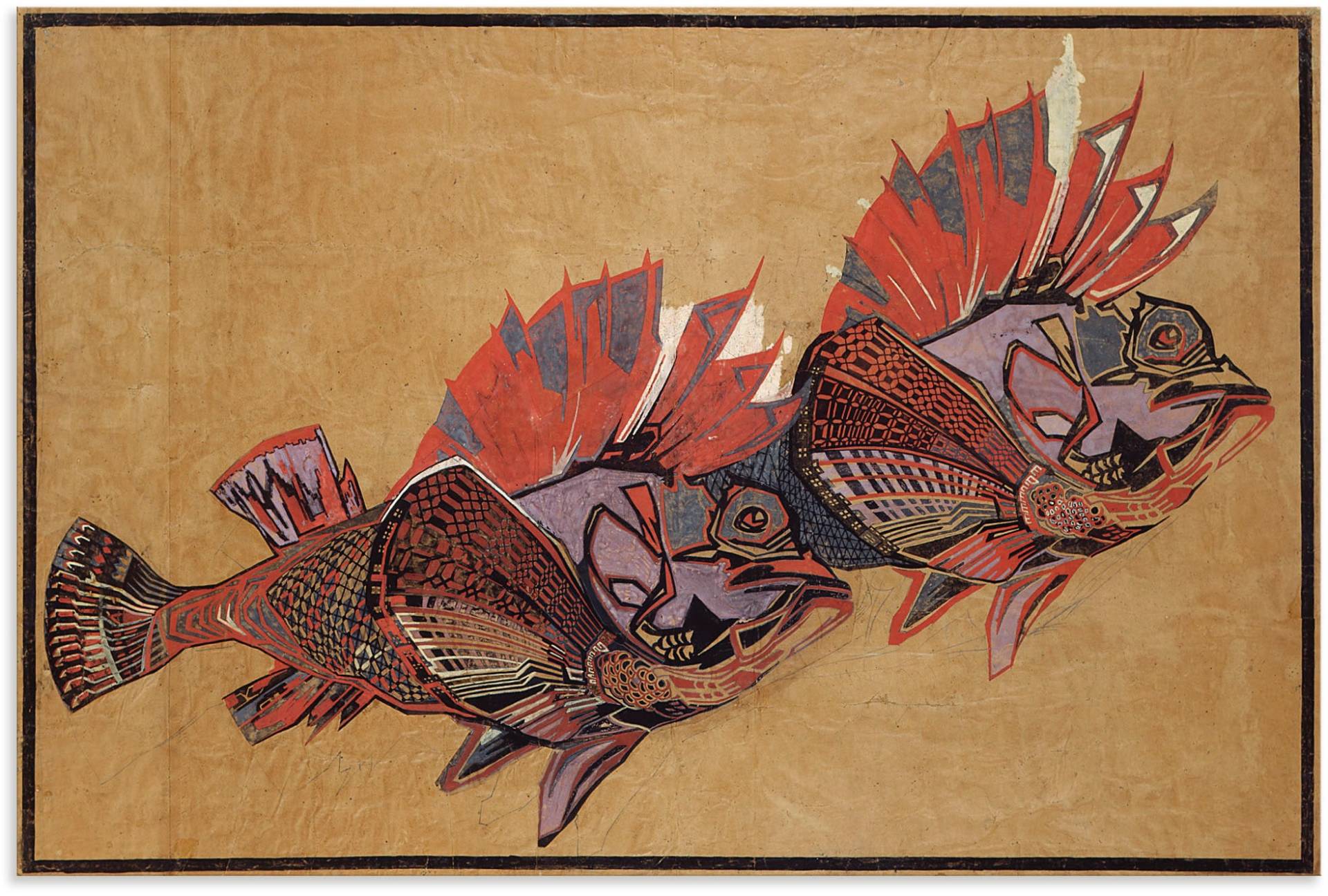 Artland Wandbild »Fliegende Fische. 1904«, Wassertiere, (1 St.), als Alubild, Leinwandbild, Wandaufkleber oder Poster in versch. Grössen von Artland