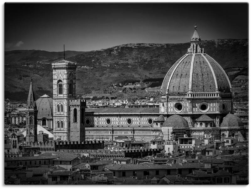 Artland Leinwandbild »Florenz Piazzale Michelangelo«, Italien, (1 St.), auf Keilrahmen gespannt von Artland