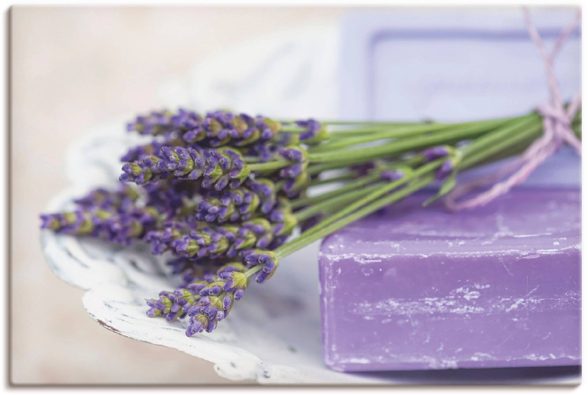 Artland Wandbild »Französisches Stillleben mit Lavendel«, Arrangements, (1 St.), als Alubild, Outdoorbild, Leinwandbild, Poster in verschied. Grössen Artland Wandbild »Französisches Stillleben mit Lavendel«, Arrangements, (1 St.), als Alubild, Outdoorbild, Leinwandbild, Poster in verschied. Grössen von Artland
