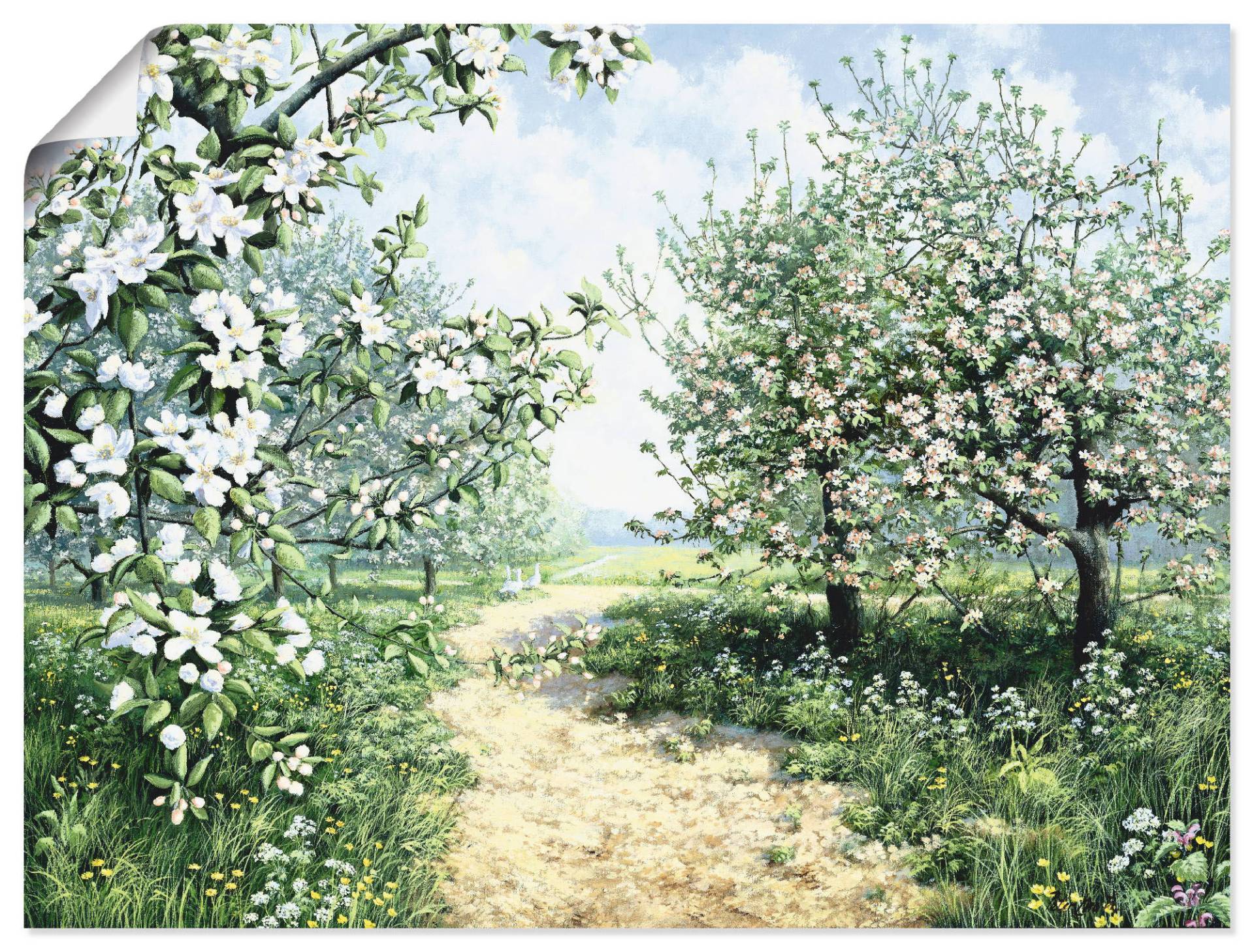 Artland Wandbild »Frühling I«, Vier Jahreszeiten, (1 St.), als Leinwandbild, Poster, Wandaufkleber in verschied. Grössen von Artland