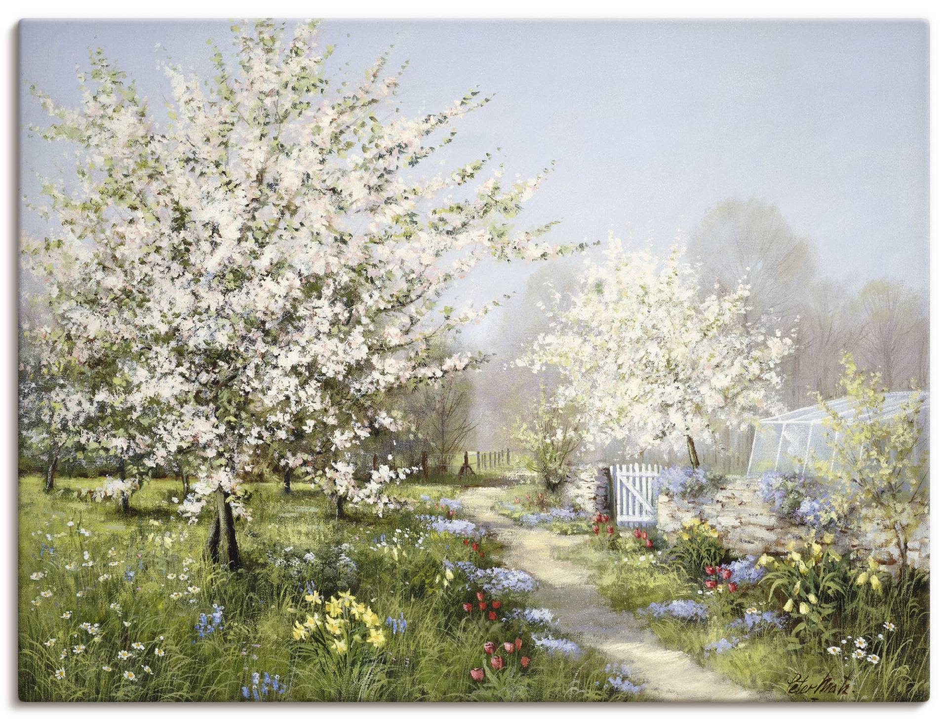 Artland Wandbild »Frühlingsblüten«, Wiesen & Bäume, (1 St.), als Leinwandbild, Poster, Wandaufkleber in verschied. Grössen von Artland