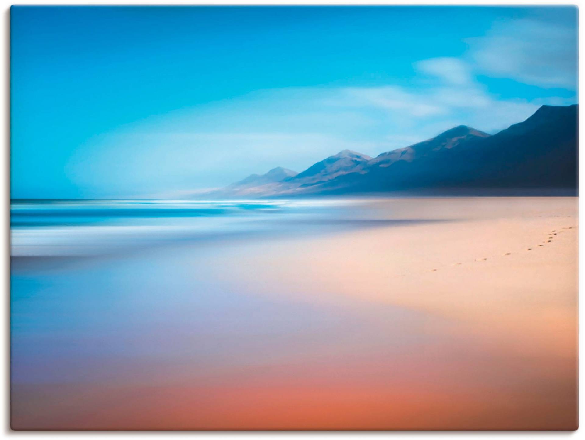 Artland Wandbild »Fuerteventura Strandimpessionen 01«, Strand, (1 St.), als Leinwandbild in verschied. Grössen von Artland