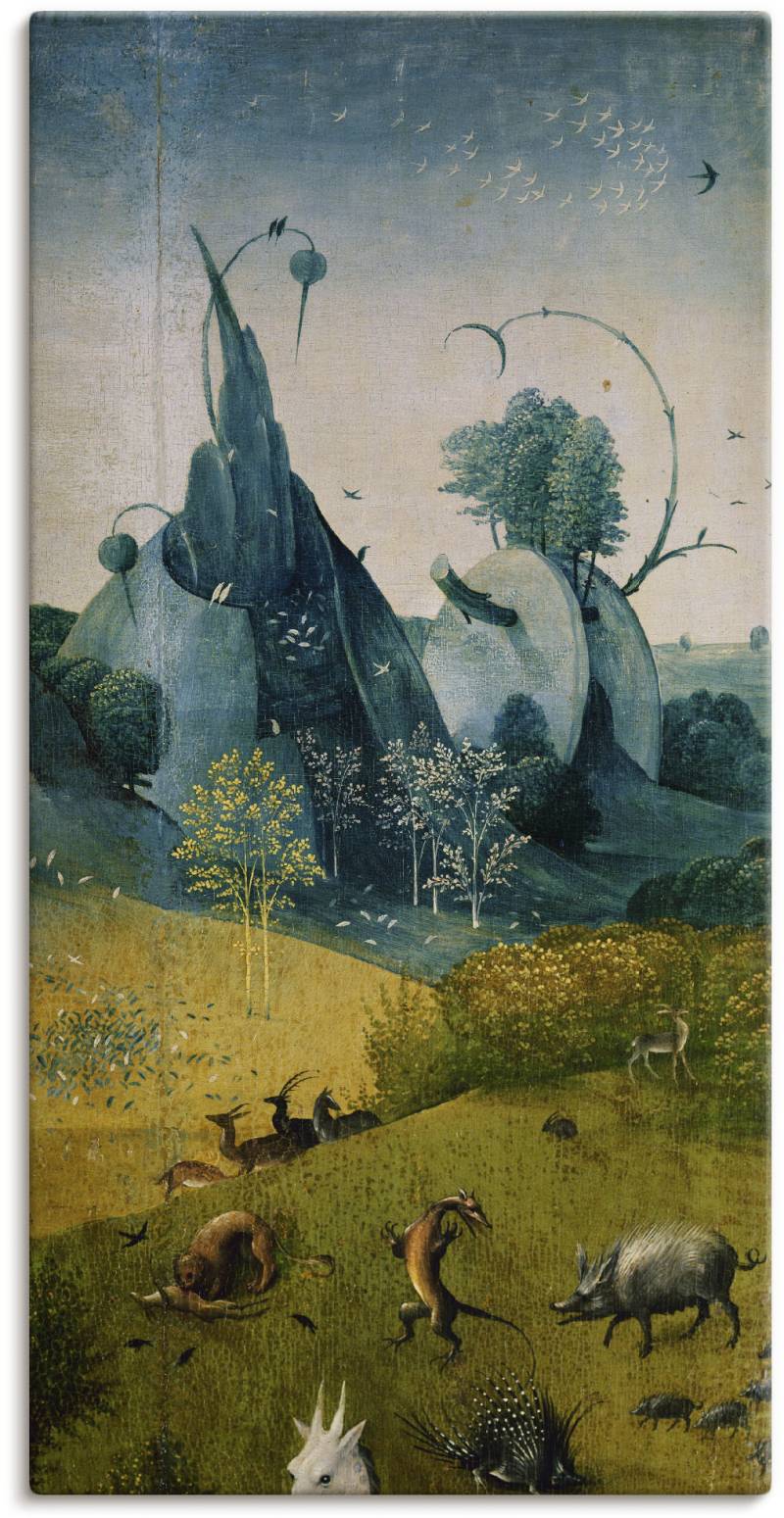 Artland Wandbild »Garten der Lüste«, Felder, (1 St.), als Leinwandbild, Wandaufkleber oder Poster in versch. Grössen von Artland