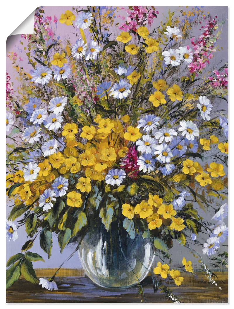 Artland Wandbild »Gemischter Strauss«, Blumen, (1 St.), als Leinwandbild, Poster in verschied. Grössen von Artland