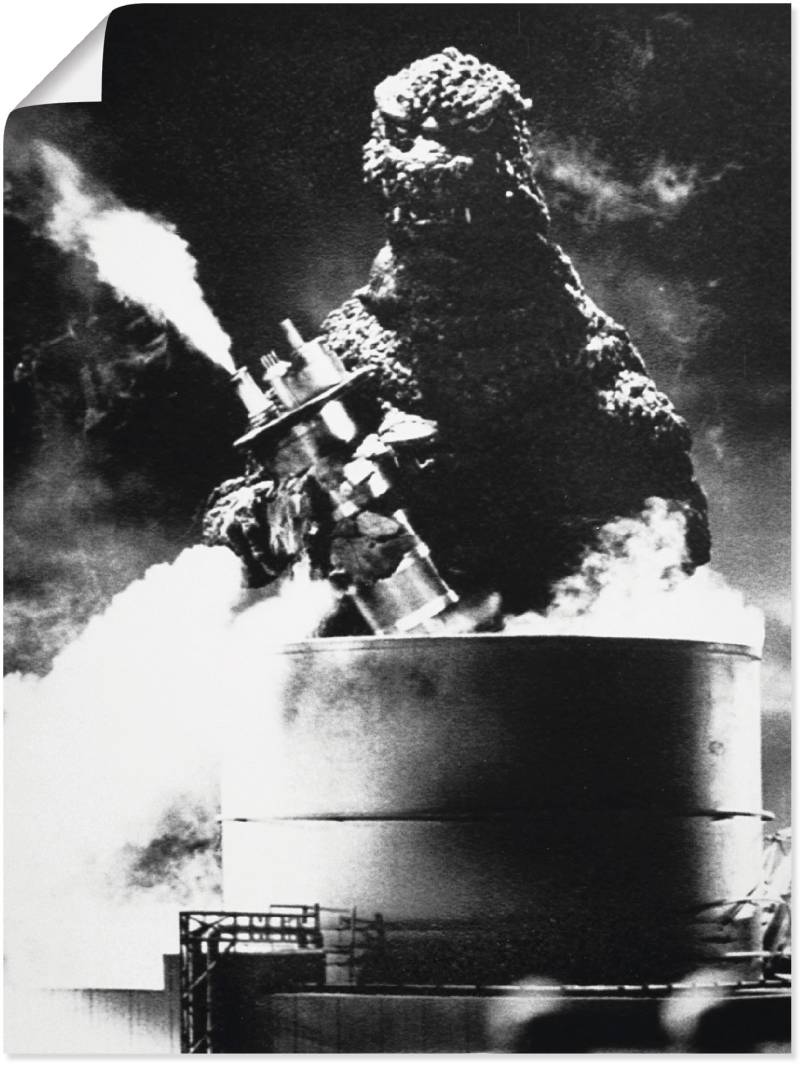 Artland Wandbild »Godzilla III«, Film, (1 St.), als Leinwandbild, Poster in verschied. Grössen von Artland