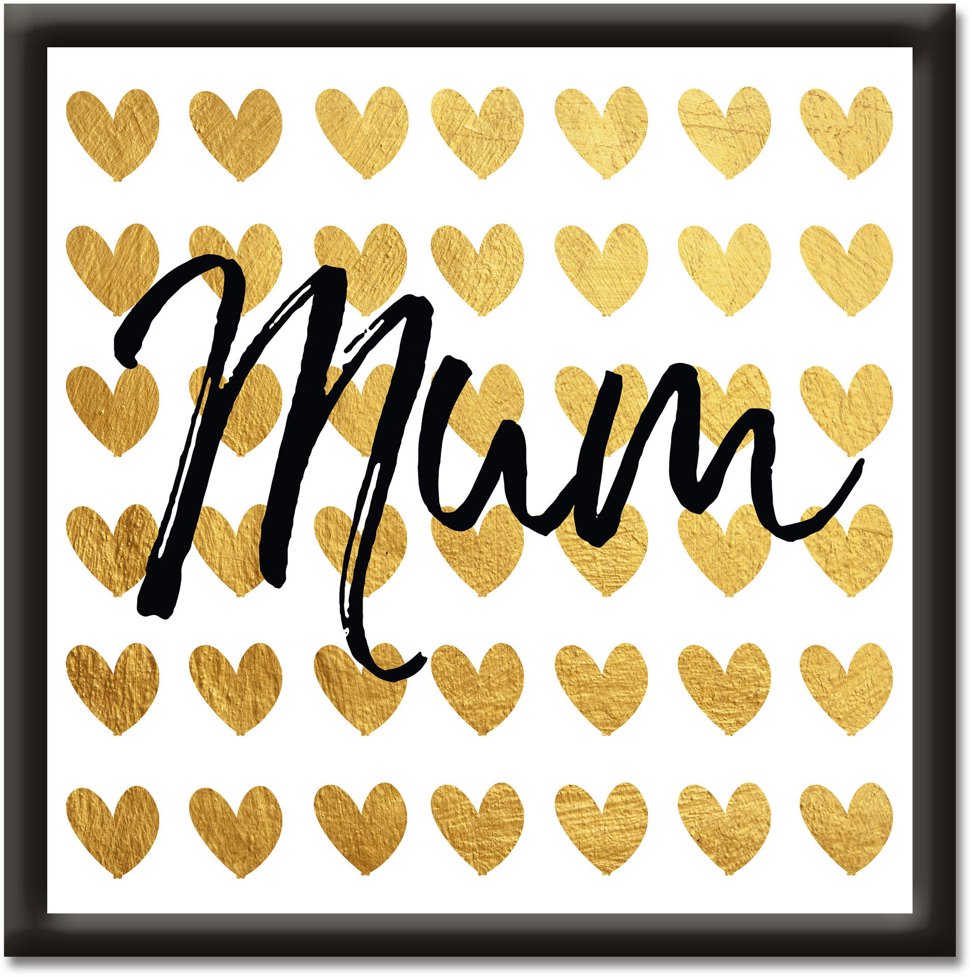 Artland Wandbild »Goldene Herzen für Mama«, Sprüche & Texte, (1 St.) Artland Wandbild »Goldene Herzen für Mama«, Sprüche & Texte, (1 St.) von Artland