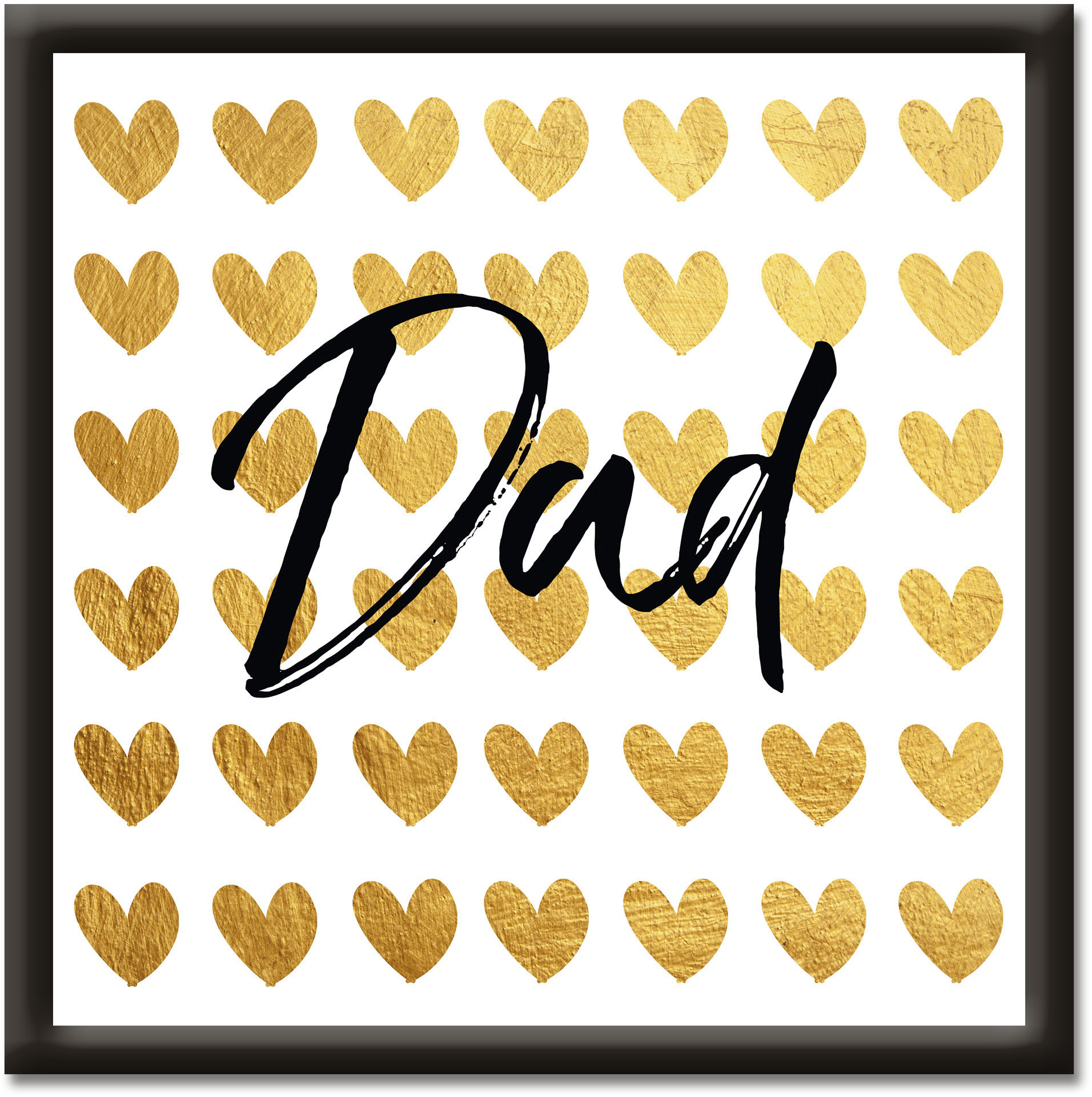 Artland Wandbild »Goldene Herzen für Papa«, Sprüche & Texte, (1 St.) Artland Wandbild »Goldene Herzen für Papa«, Sprüche & Texte, (1 St.) von Artland