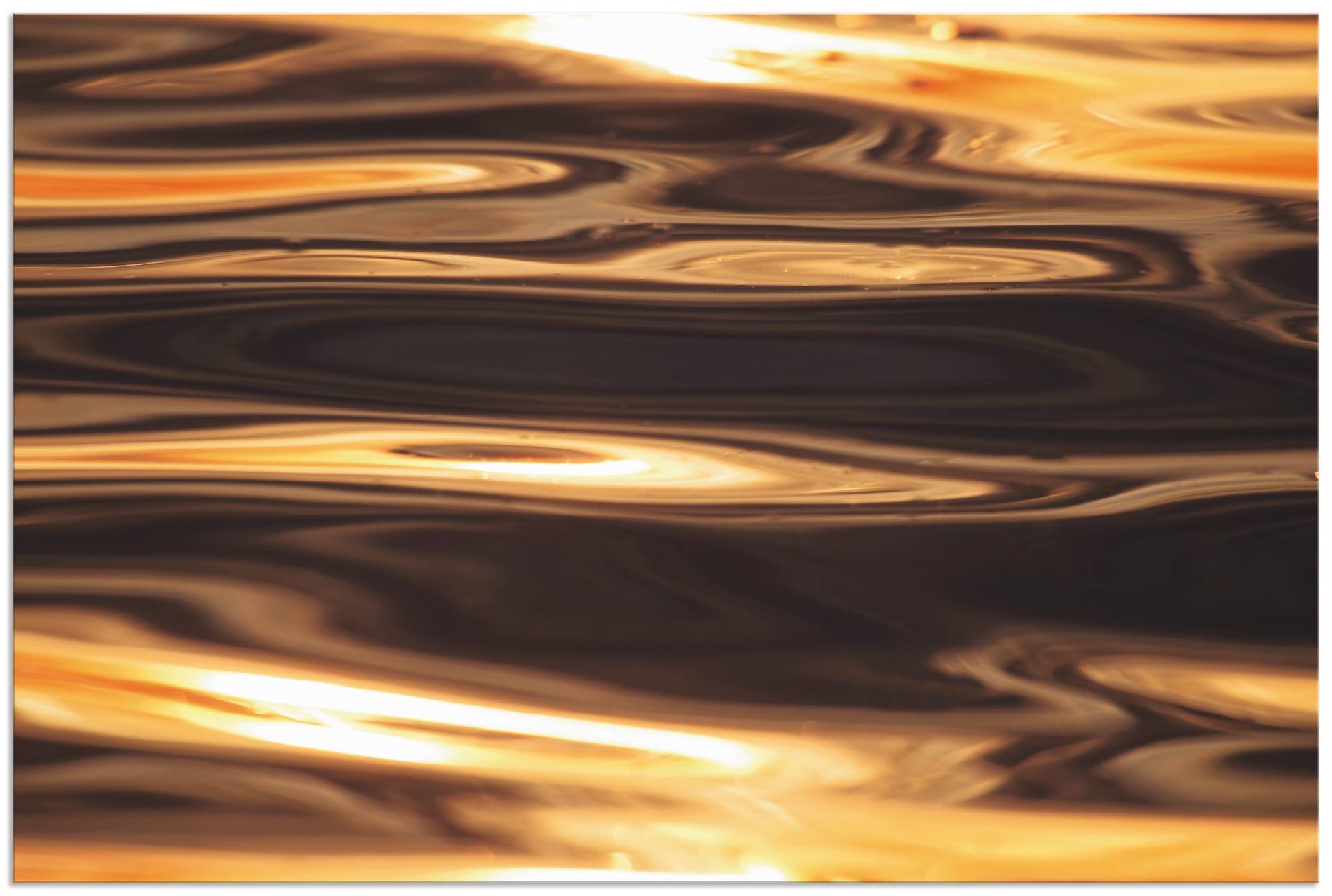 Artland Wandbild »Goldenes Wasser des Meeres«, Gewässer, (1 St.), als Alubild, Outdoorbild, Leinwandbild, Poster in verschied. Grössen Artland Wandbild »Goldenes Wasser des Meeres«, Gewässer, (1 St.), als Alubild, Outdoorbild, Leinwandbild, Poster in verschied. Grössen von Artland